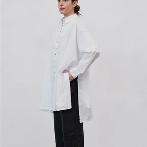 UNIKSPACE Oscar Oversized Cotton Poplin Shirt